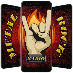 Symbol von Heavy Metal Rock Radio